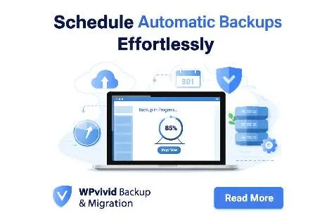 Schedule automatic backups effortlessly