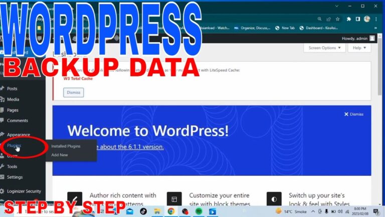 blog backup solution