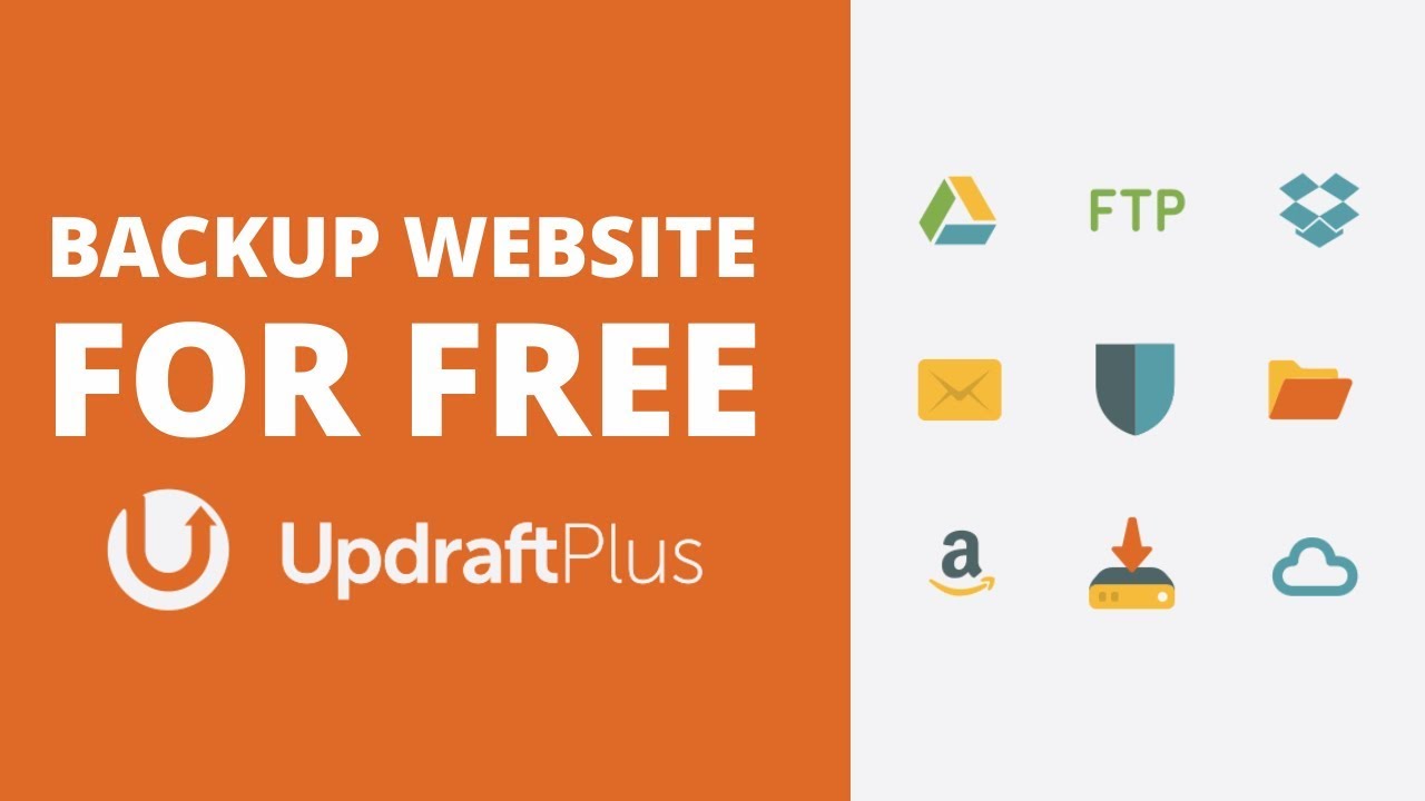 Updraftplus WordPress backup plugin