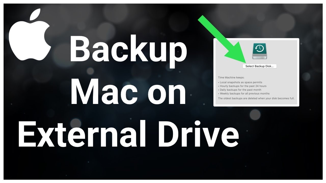 Mackbook Pro External Drive Backup